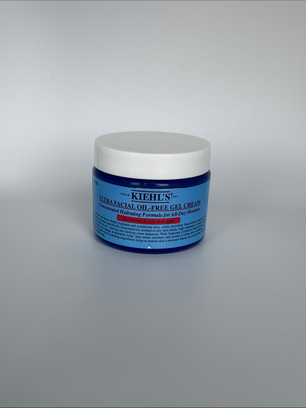 Kiehl's Ultra Facial Oil-Free Gel Cream - brand new no box
